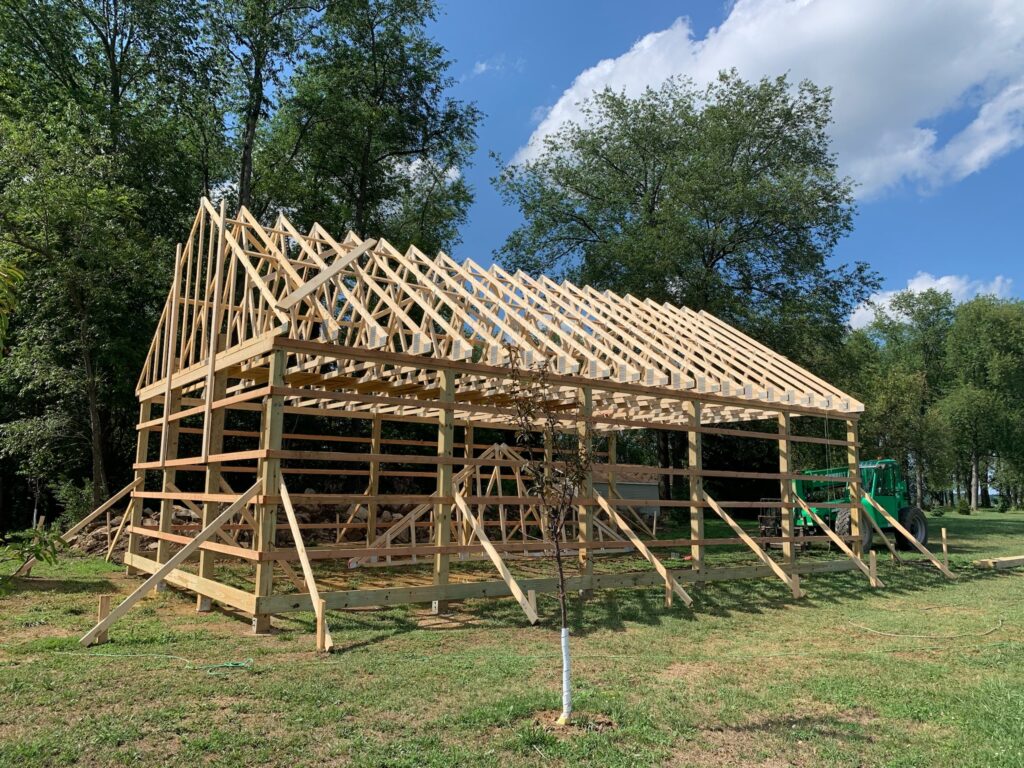 outdoor building construction